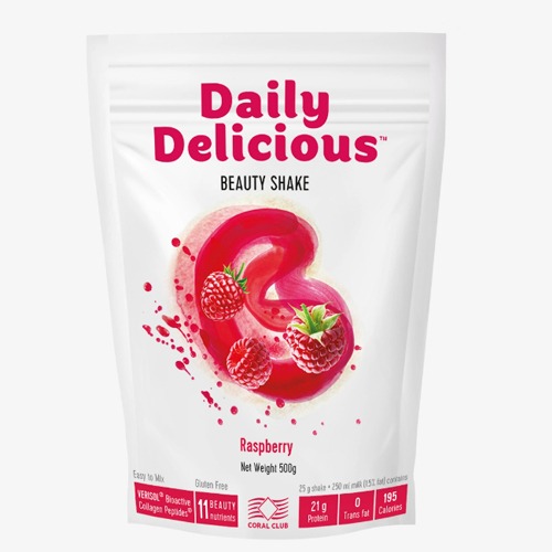 Daily Delicious Beauty Shake Raspberry • Coral Club